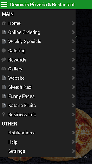 Deanna's Pizzeria & Restaurant Screenshot 1