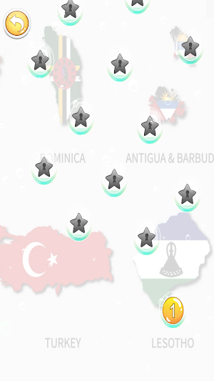 World Map Puzzle Game Screenshot 1