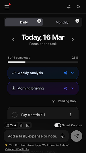 Lida: Minimalist Planner Screenshot 2
