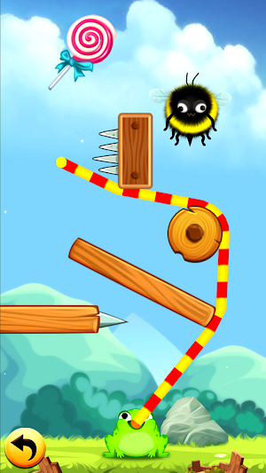 Grab Frog Games: Rope Puzzle Screenshot 2