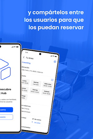 Work Hub - Gestiona espacios Screenshot 1