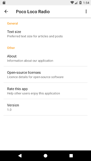 Poco Loco Radio Screenshot 1