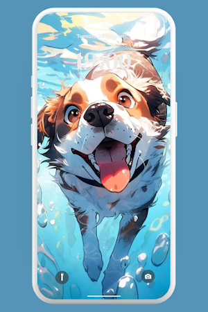 Anime Dog Wallpaper 4K Screenshot 3