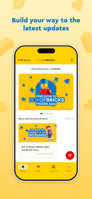 BoxOfBricks Mobile App Screenshot 0