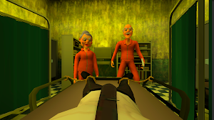 Grandpa and Granny 3: Death Hospital. Horror Game Screenshot 0