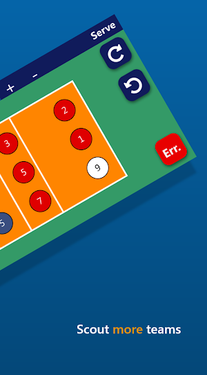 Volleyball Scout Screenshot 1
