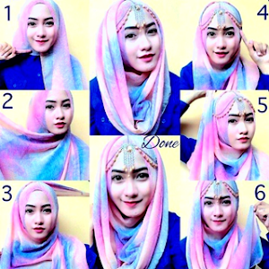 Cara Memakai Jilbab Segi Empat Screenshot 0