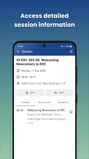 ECER 2026 - conference app Screenshot 2