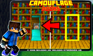 Camouflage Doors Mod for MCPE Screenshot 0