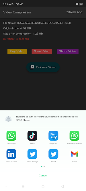 Video Compressor Screenshot 2