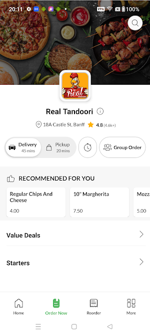 Real Tandoori Screenshot 2