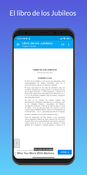 Libro de los Jubileos español Screenshot 0