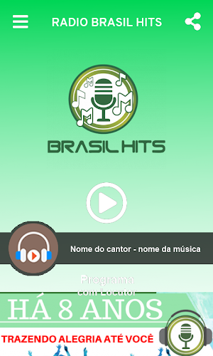 Rádio Brasil Hits Screenshot 0