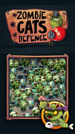 Zombie Cats Defense Screenshot 1