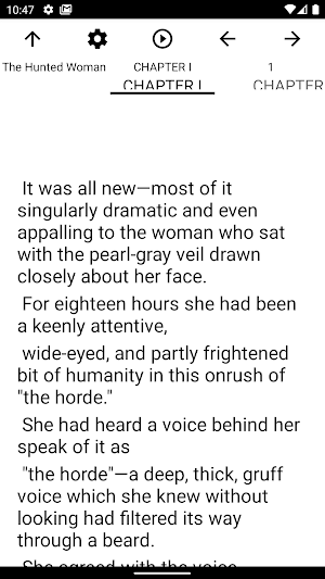 Book, The Hunted Woman Screenshot 1