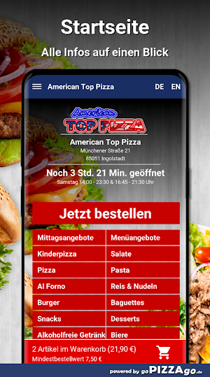 American Top Pizza Ingolstadt Screenshot 1