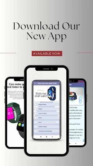 i8 pro max smart watch guide Screenshot 1