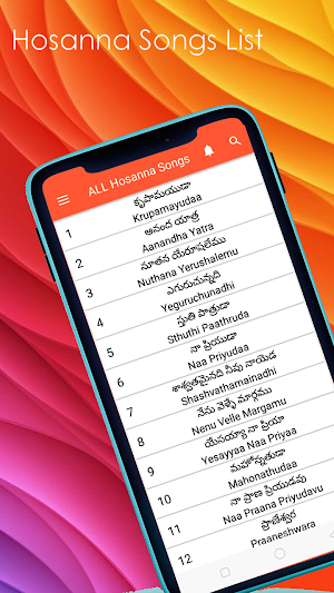 ALL Hosanna Songs (Telugu and English Lipilo) Screenshot 0