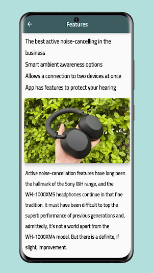 Sony WH-1000XM5 Guide Screenshot 2