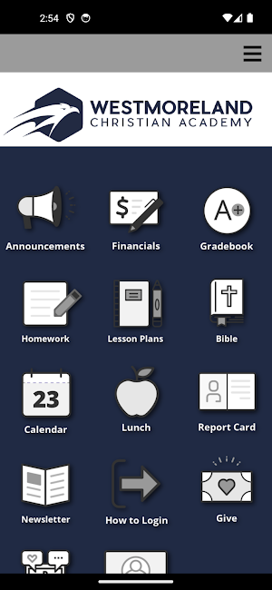 Westmoreland Christian App Screenshot 1