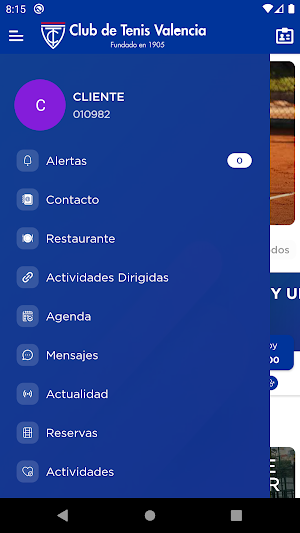 Club De Tenis Valencia Screenshot 1