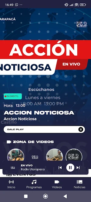 Radio UTarapaca Screenshot 1