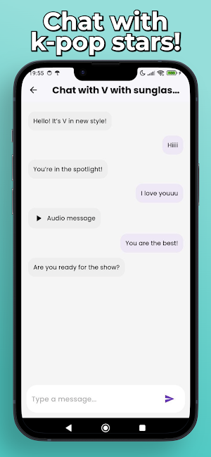 Taehyung Jimin Fake Call Chat Screenshot 2