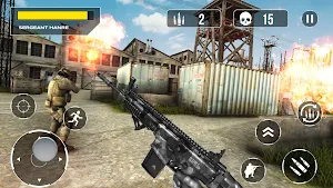 FPS Shooting Commando Warfare: Secret Mission game Screenshot 3