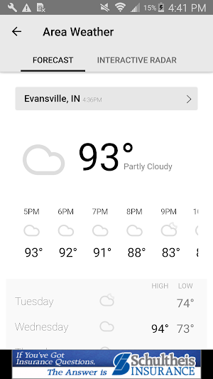 Tristate Weather - WEHT WTVW Screenshot 1