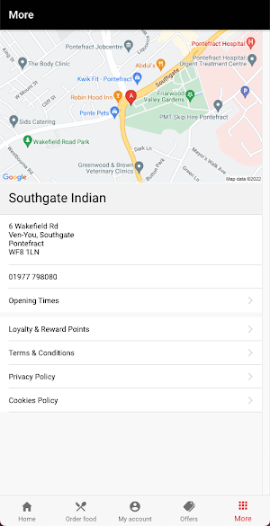 Southgate Indian Screenshot 2