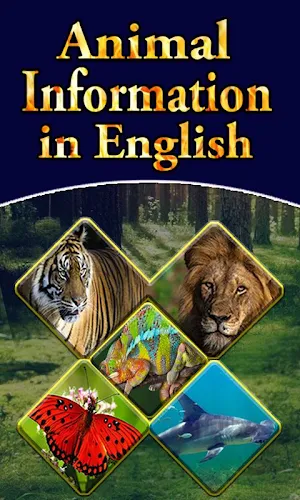 Animal Information in English Screenshot 0