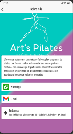 ART'S PILATES Screenshot 1