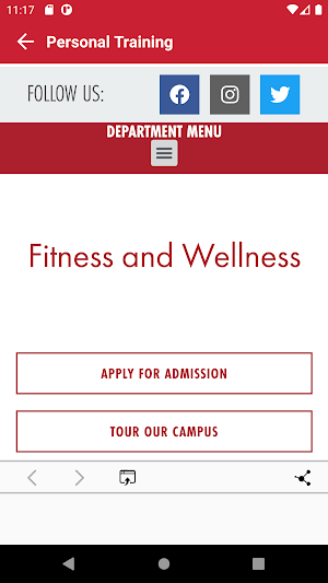 Nicholls State Rec Center Screenshot 2