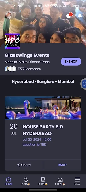 HPC EVENTS Screenshot 3