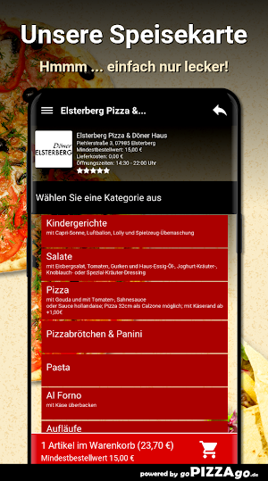 Elsterberg Pizza - Döner Haus  Screenshot 3