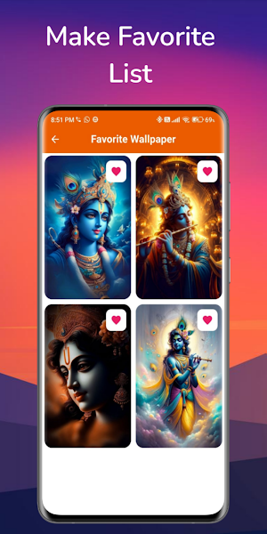 Krishna Divine Wallpaper Screenshot 2
