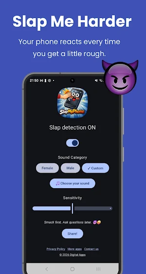 Slap My Phone: Cheeky Sounds Screenshot 0