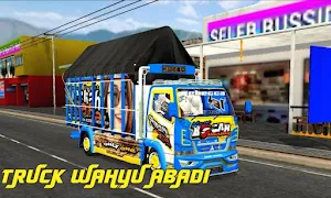 Mod Bussid Truk Wahyu Abadi Screenshot 3