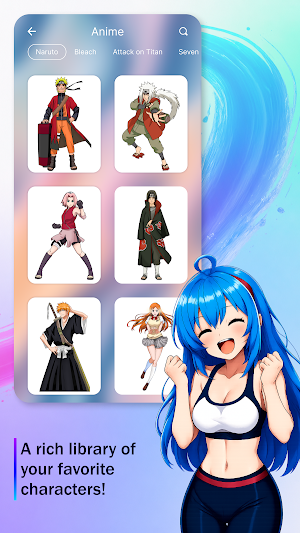 Anime Print - Color by Number Screenshot 0