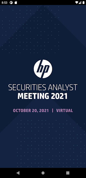Securities Analyst Meeting ’21 Screenshot 0