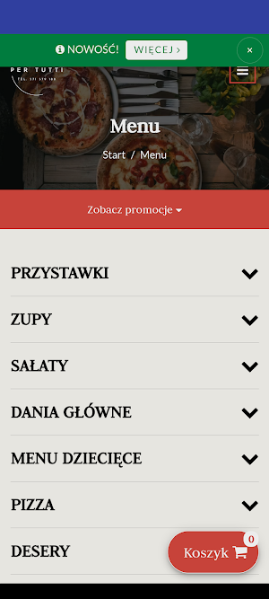 Trattoria Per Tutti Screenshot 0