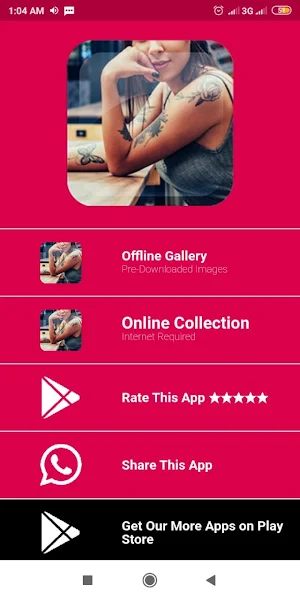 Wild Animal Tattoo Designs Screenshot 0