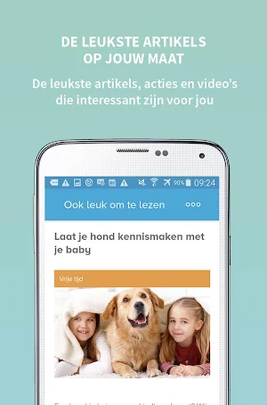 Zwangerschap & baby app Screenshot 3