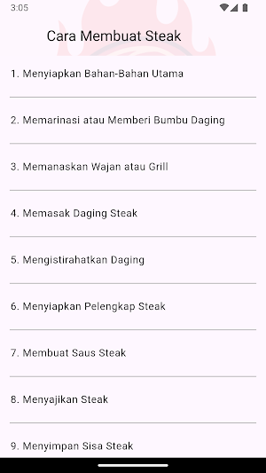 Cames - Cara Membuat Steak Screenshot 1