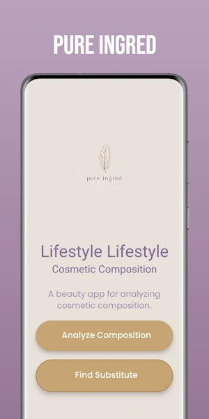 Pure ingred Screenshot 1