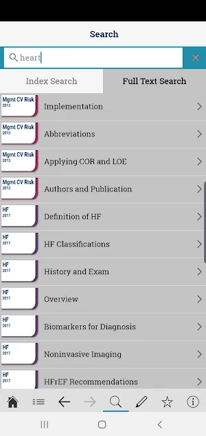 ACC Guideline Clinical App Screenshot 3