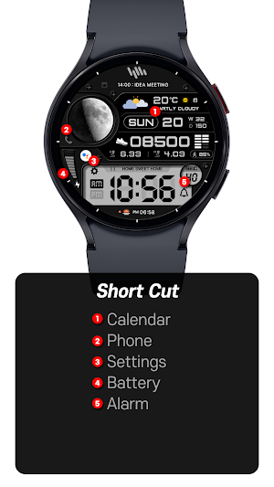 SamWatch Digital Jupiter 2026 Screenshot 2