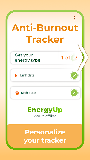 EnergyUp: Anti-Burnout Tracker Screenshot 0