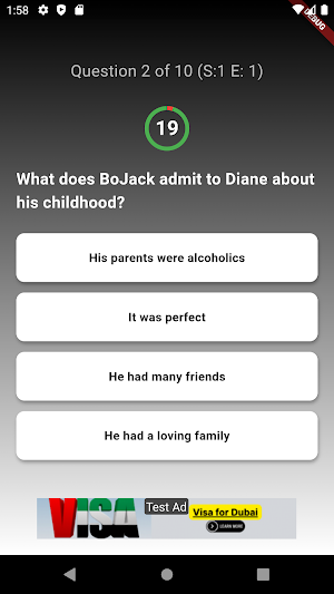 BoJack Horseman Trivia Quiz Screenshot 2