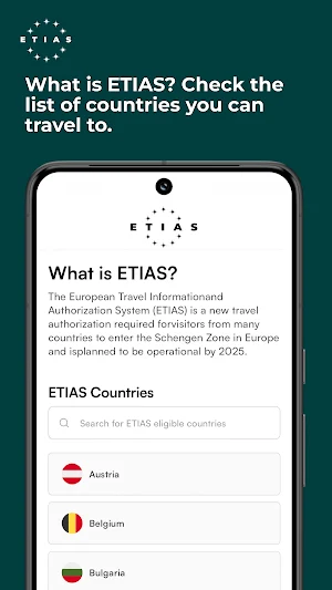 ETIAS Screenshot 3